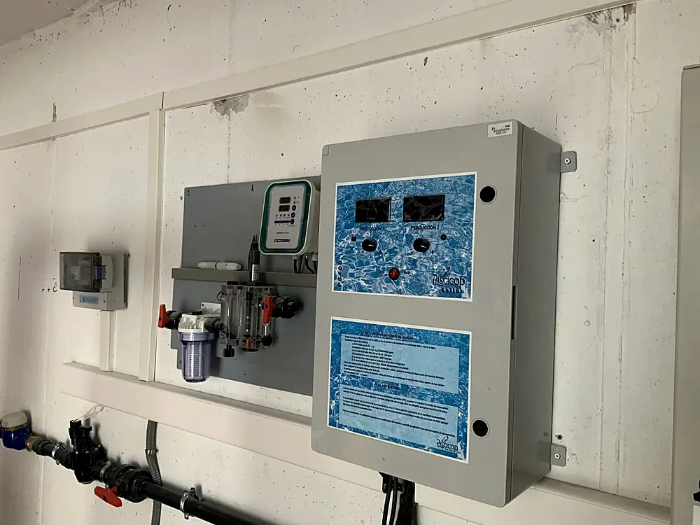 Cuadro eléctrico y dosificación automática